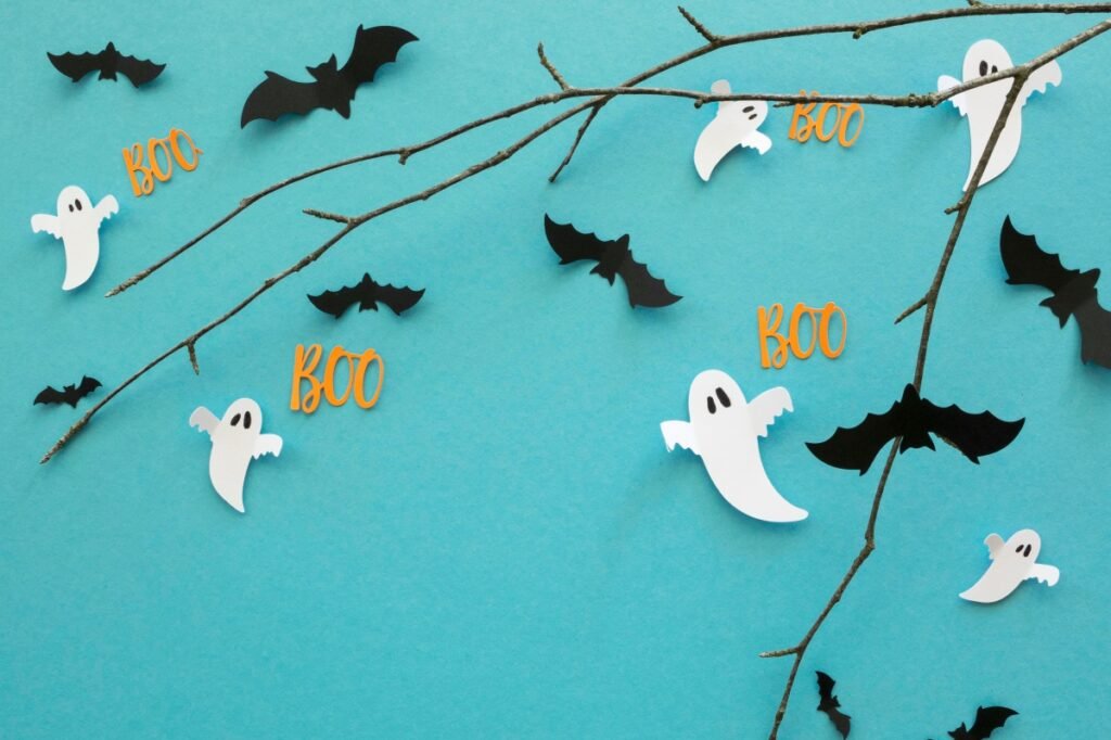 Put Paper Bats on Bare Branches